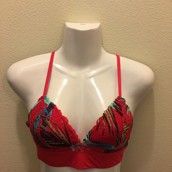 VS PINK Lightly Lined Lace Bralette - Picture 2 of 7